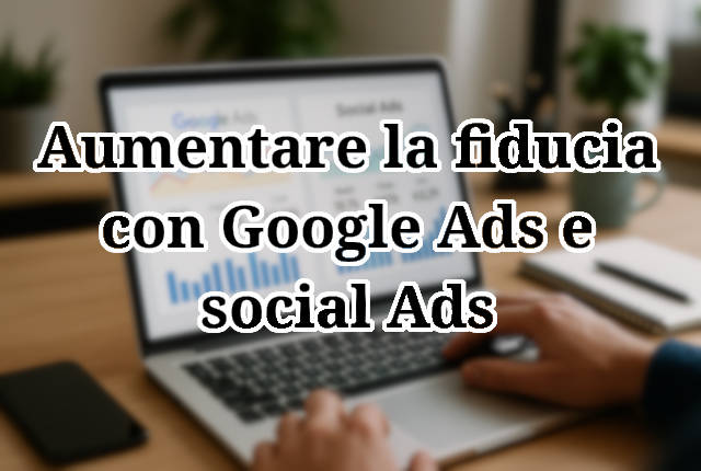 Come aumentare la fiducia con Google Ads e social Ads